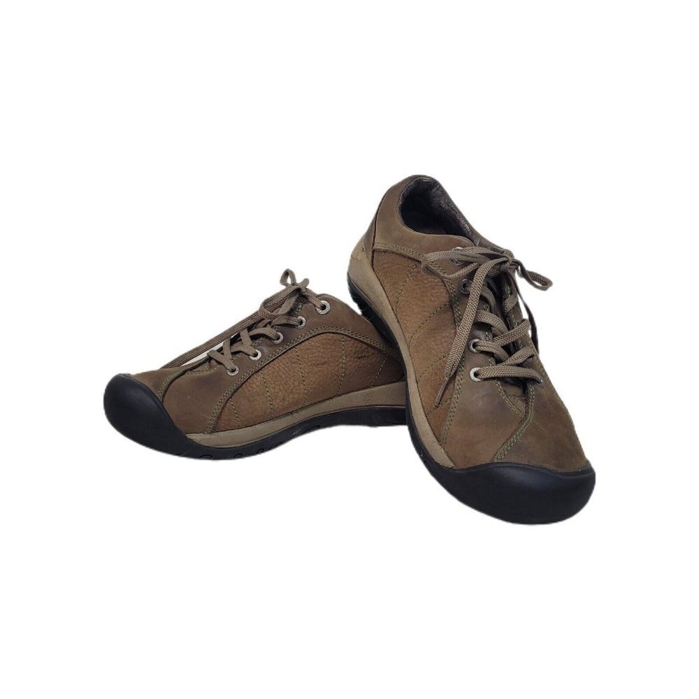 Keen Women’s Size 10 Hiking Shoes Brown Leather TXS 0613 Quality Outdoor
